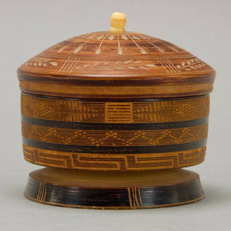 Mexican carved container
