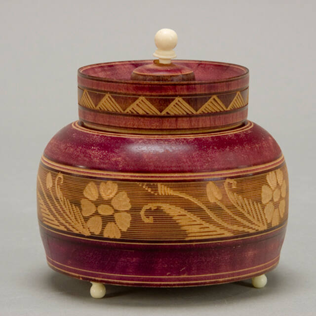Mexican carved container