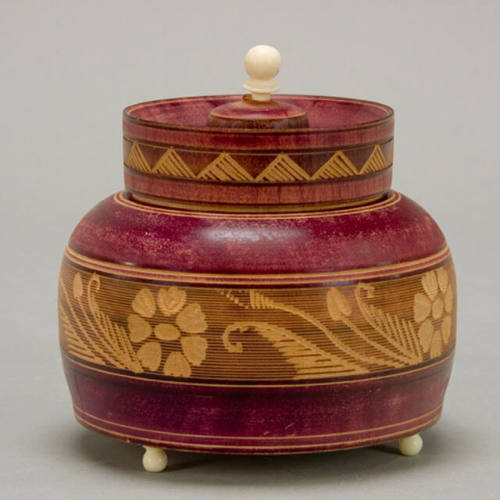 Mexican carved container