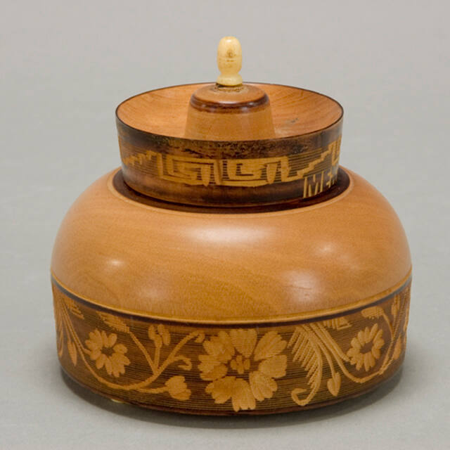 Mexican carved container
