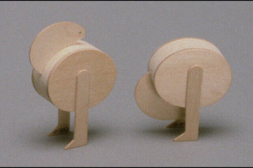 Miniature Wood Pelicans