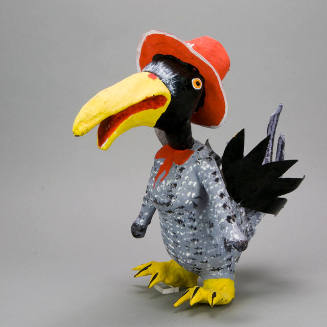 Judas Figure, Bird with Red Hat