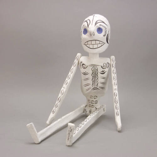 Skeleton Doll with Blue Eyes