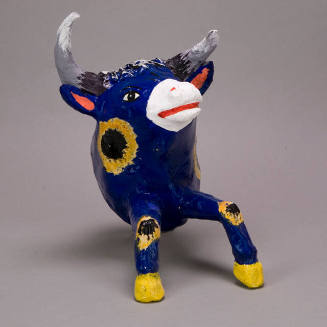 Blue Bull, Hobby Horse Head w/o pole