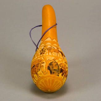 Gourd rattle