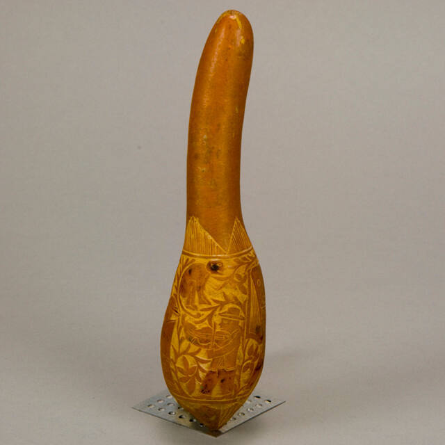 Gourd rattle