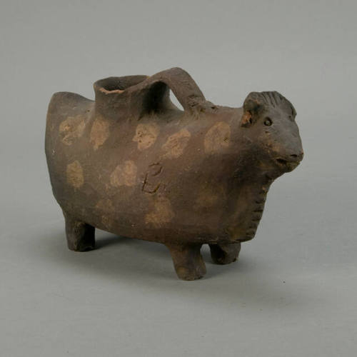 Cup in form of a Cow (conopa)