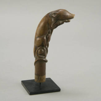 Carved Wood Handle
