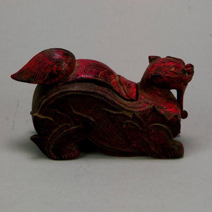Ceremonial Squirrel  Shaped box