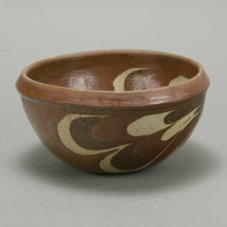 bowl with Neriage design