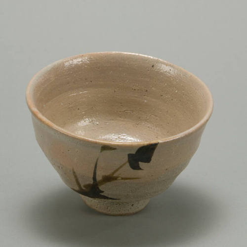 Tea Bowl with wild grass design