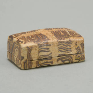 Small, patterned incense box