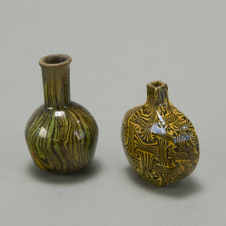 Set of 2 miniature bottles or water containers (for calligraphy)