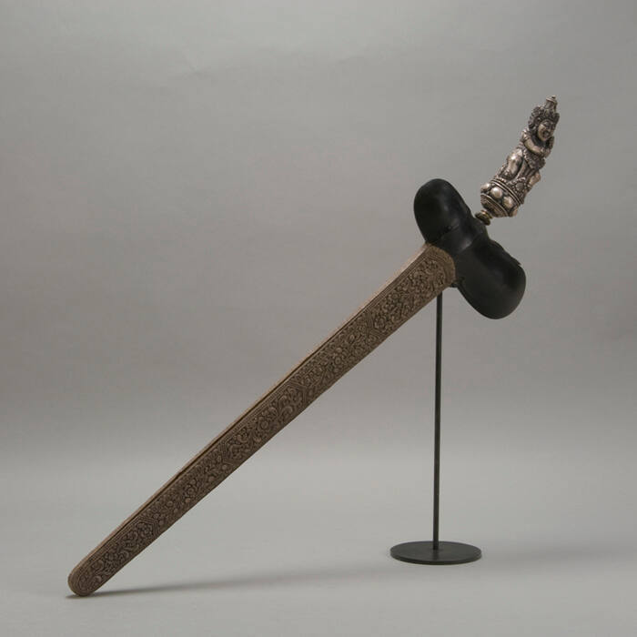 Kris (magical and ceremonial dagger) with scabbard