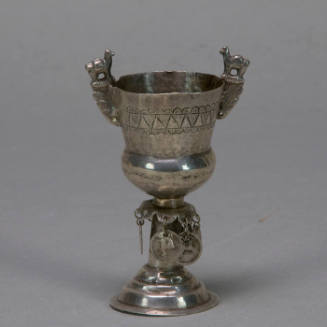 Ceremonial drinking cup (copa challadora)