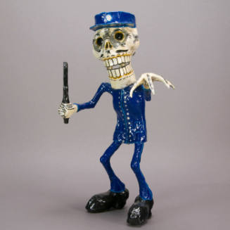 Skeleton Policeman