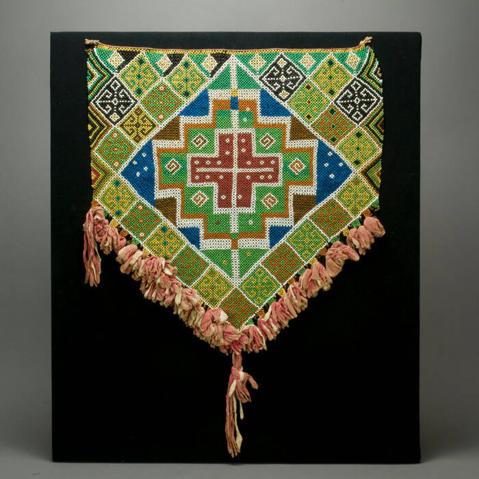 Apron, beaded