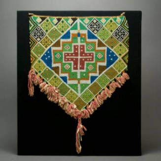 Apron, beaded
