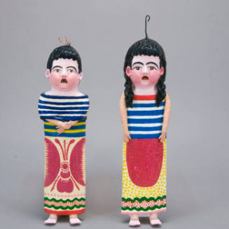 Boy and Girl Doll Pair (Munecas)