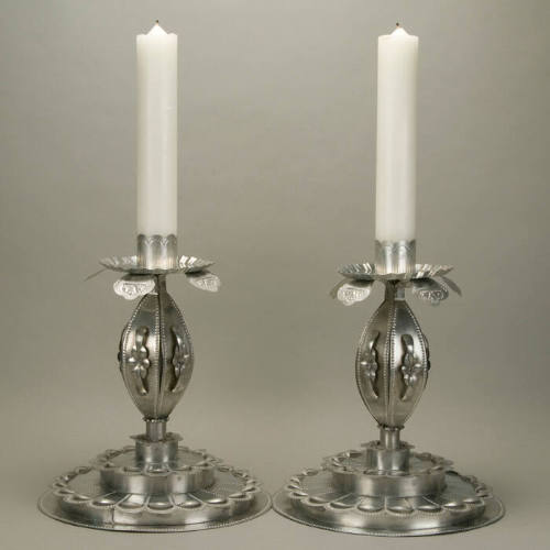 Pair of candle holders