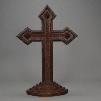 Tramp art cross
