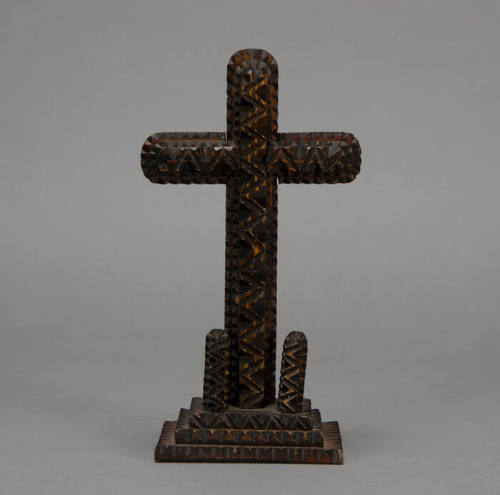 Tramp art cross