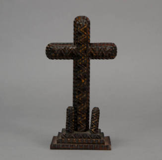 Tramp art cross