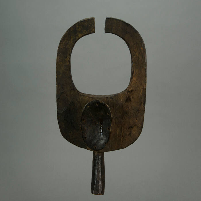 Wrought Iron Lock Bolt, 19th century, Spain. 