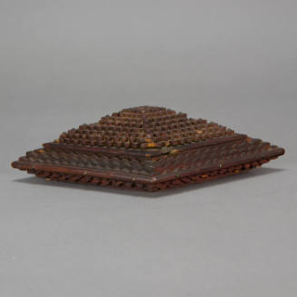 Tramp art box