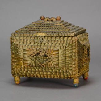 Tramp art box