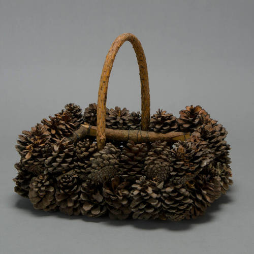 Pine cone basket