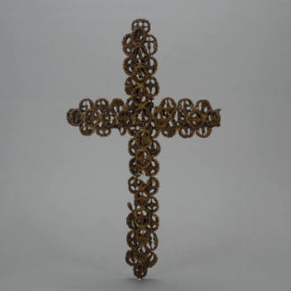 Walnut shell cross