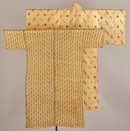 Woman's and child's banana cloth kimono.  