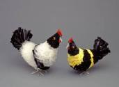Toy Chickens. 