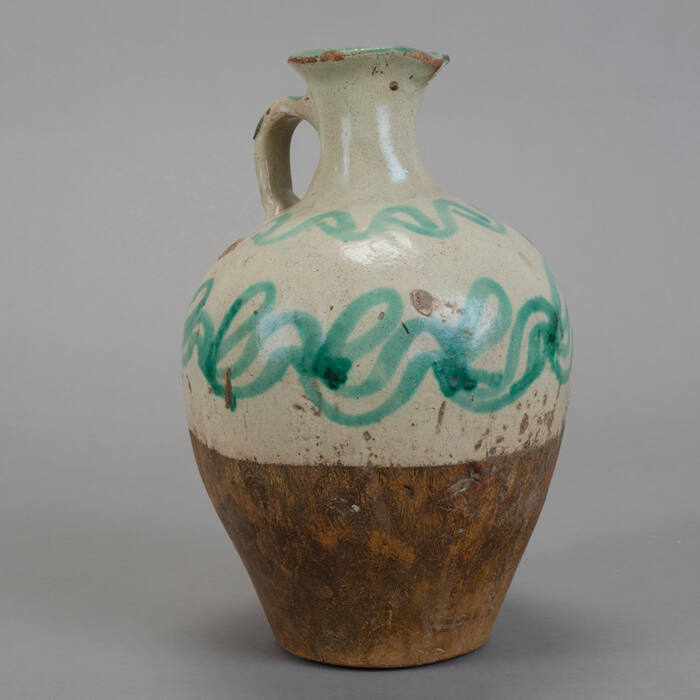 Majolica pitcher