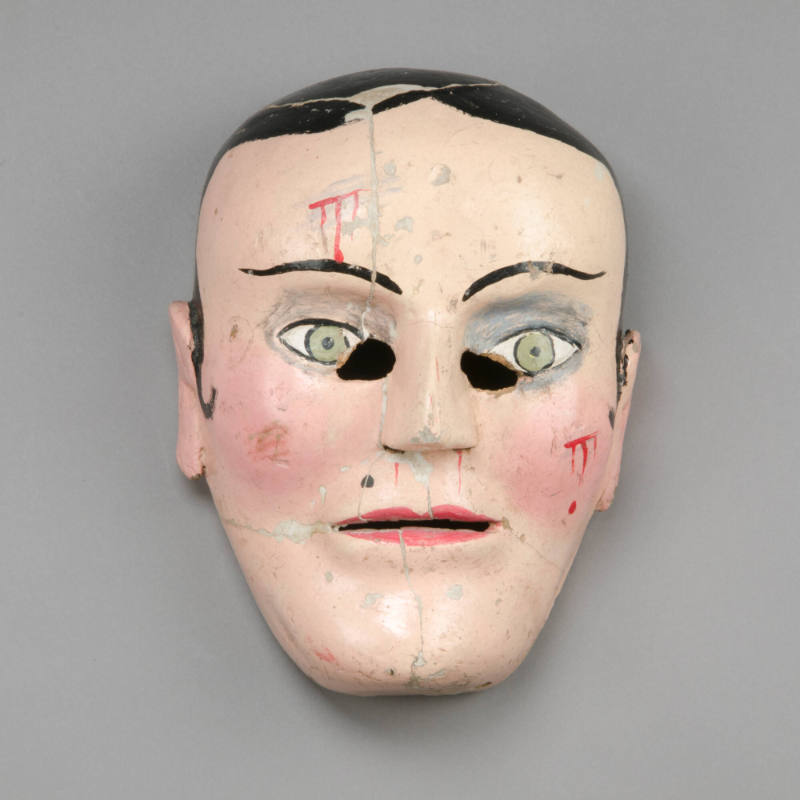 La Borracha (Drunken Woman) Dance Mask for Dance of the Little Bull