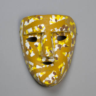 Coho Dance Mask for Dance of el Pochó, Carnival Dances and San Sebastian Feast Day Dances