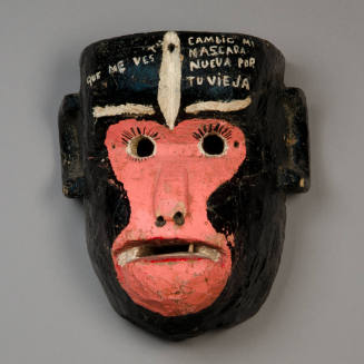 Chango (Monkey) Dance Mask for Carnival Dances