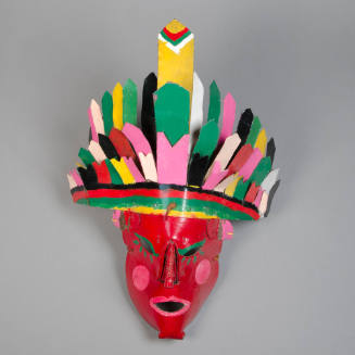 Comanche Dance Mask for Day of the Dead