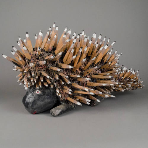 Porcupine with Pencil Quills