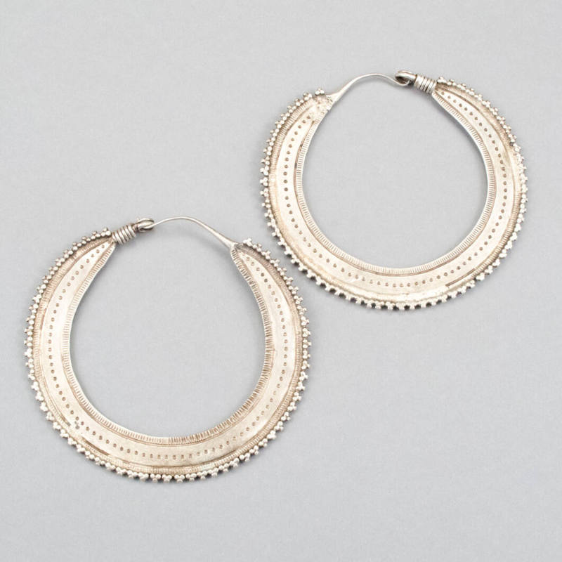 Hoop earrings