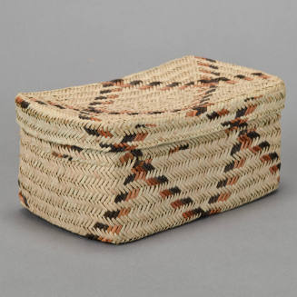 Twill weave basket