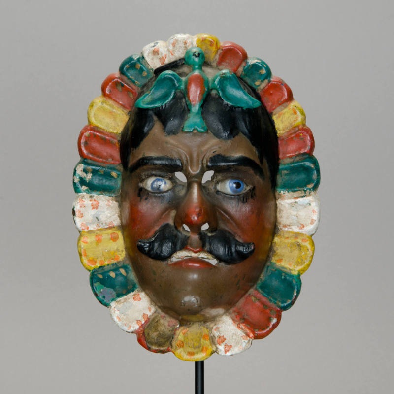 Huitzitzil Zunum for Danza de la Conquista mask