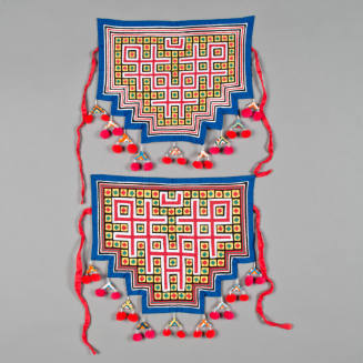 Pair of Hmong dance aprons