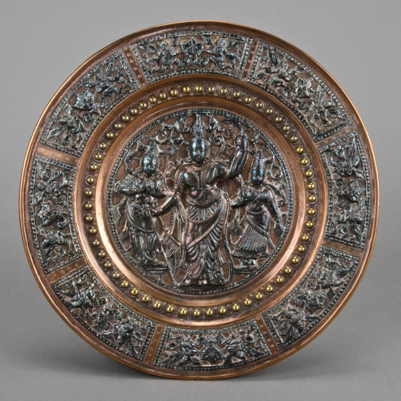 Tanjore plate; Tanjore/Thanajavur plate