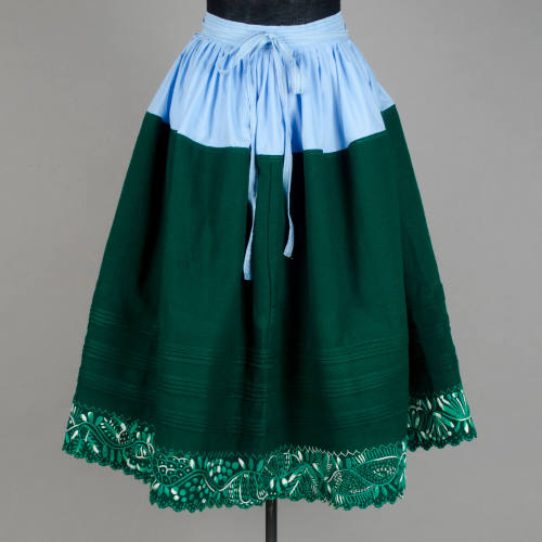 Skirt and petticoat