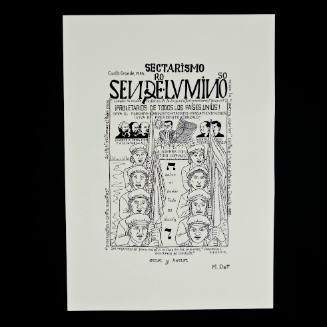 Print, Sectarismo Sendero Luminoso / Shining Path Sectarianism