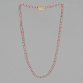 Santeria ritual necklace for Santa Barbara or Chango