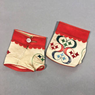 Halvhandskar (pair of half-gloves for special occasions)