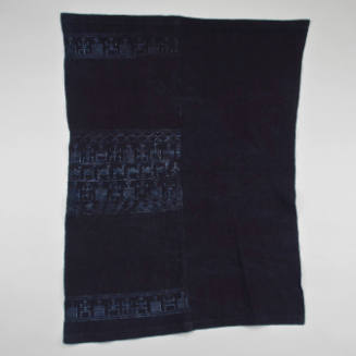 Woman’s weave marriage cloth, “alara” (“something wonderful”)